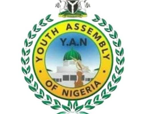 Members of the Youth Assembly of Nigeria Board of Trustees announcing the National Convention Planning Committee in Abuja.
