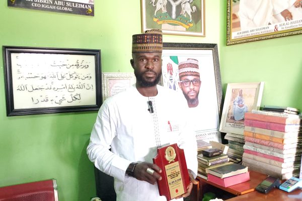 Alhaji Jibrin Abu Suleiman, CEO/ MD of Iggah Global Building Materials Aka "Mutuwa Dole".