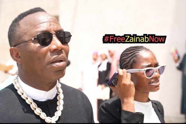 Former Presidential candidate of AAC Omoyele Sowore and Zainab Sadiq Regains Freedom After Public Pressure