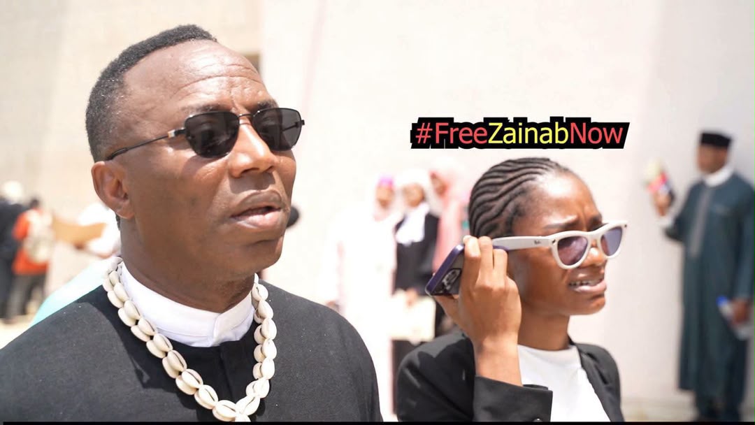 Former Presidential candidate of AAC Omoyele Sowore and Zainab Sadiq Regains Freedom After Public Pressure