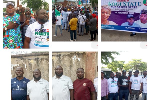 Thousands of Youths Gather in Lokoja to Welcome Nigeria's First Lady