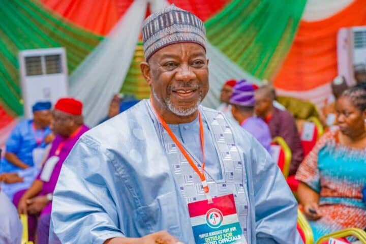 Senator Mohammed Ogoshi Onawo speaking on the rescue of abducted Oyo pupils and teachers.