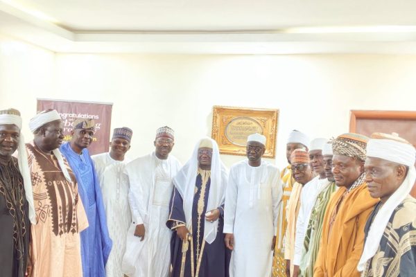 Hon. Pharm. Ahmed Baba Yahaya leads Toto stakeholders to meet Senator Ahmed Aliyu Wadada over the proposed relocation of the Federal Polytechnic Nasarawa to Toto following its upgrade to a university