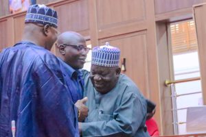 Speaker Danladi Jatau presides over the Nasarawa State House of Assembly as two APC lawmakers defect to the SDP during plenary in Lafia.