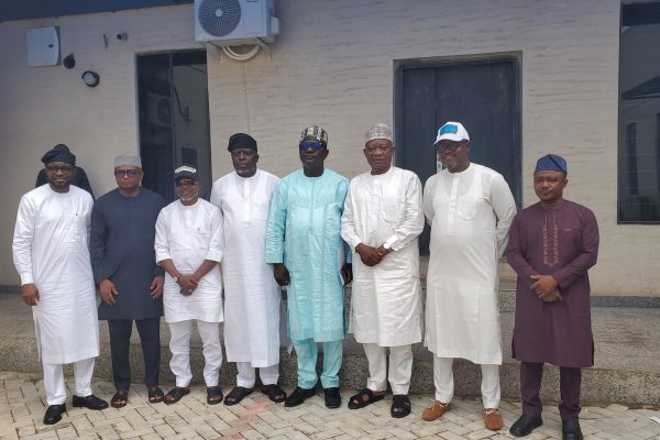 Hon. Kwanta Yakubu during the unveiling as Chairman of the Wadada Project Solidarity group.