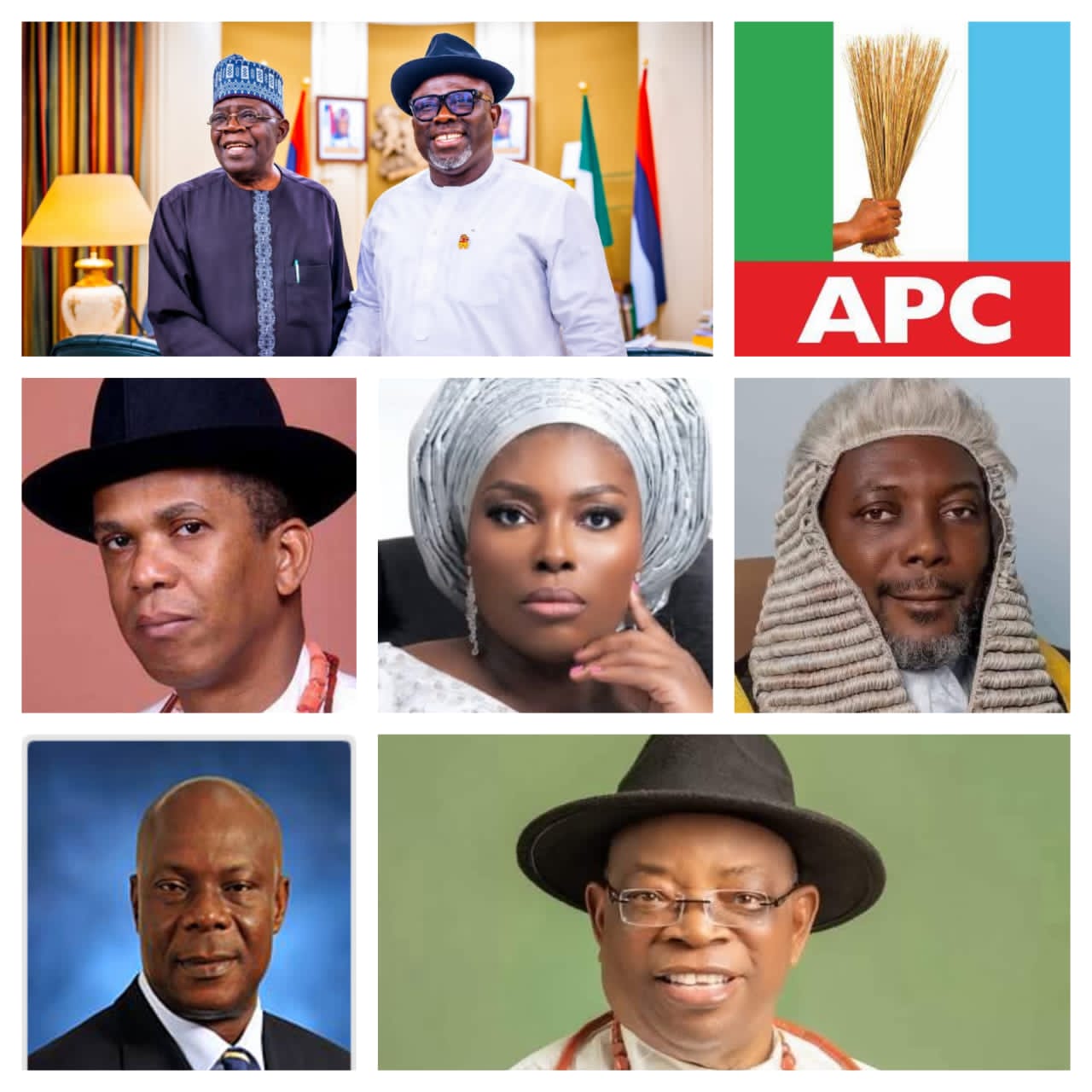 APC leaders at Ethiope Federal Constituency stakeholders meeting ahead of the 2027 elections