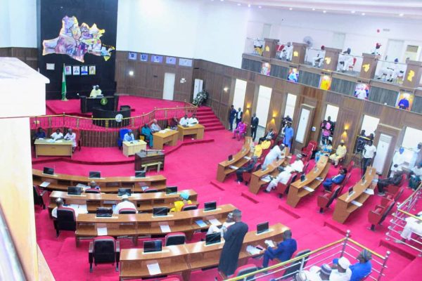 Members of the Nasarawa State House of Assembly during plenary as lawmakers debate renewed killings in Udege communities and call for increased security deployment.