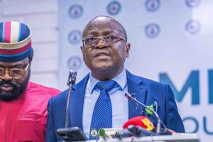 Hon. Francis Waive celebrates the House of Representatives' passage of his bill establishing a Federal College of Agriculture in Delta State.