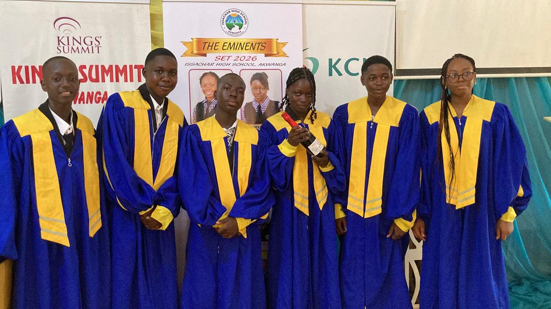 Graduating pupils and students of Summit Children Academy and Issachar High School during their Speech and Prize-Giving Day in Akwanga.