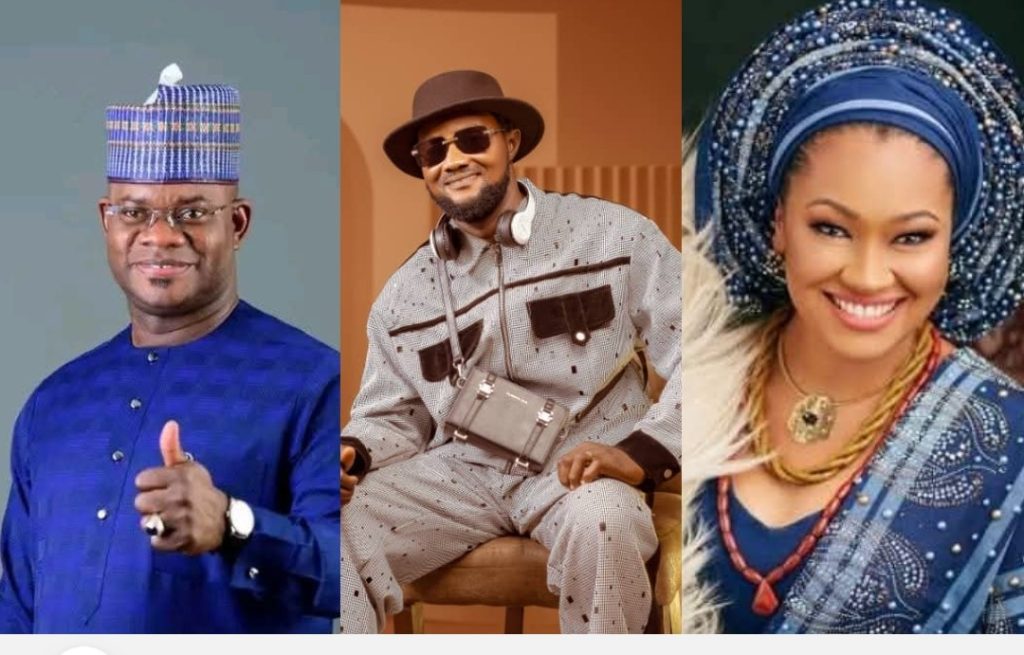Ex-Gov Yahaya Bello, Pastor Innocent Ihiovi and Sen. Natasha Akpoti-Uduaghan