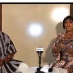 Director-General of the All Progressives Congress Youth Network West Africa (APCYN-WA), Hon. Olatunde Gideon Igbasan and TV presenter during a live program