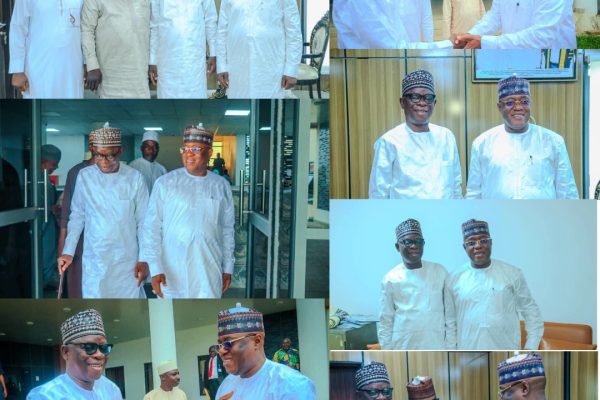 Two former Speakers of the Nasarawa State House of Assembly, Rt. Hon. Ibrahim Balarabe Abdullahi and Rt. Hon. Dr. Musa Ahmed Muhammed
