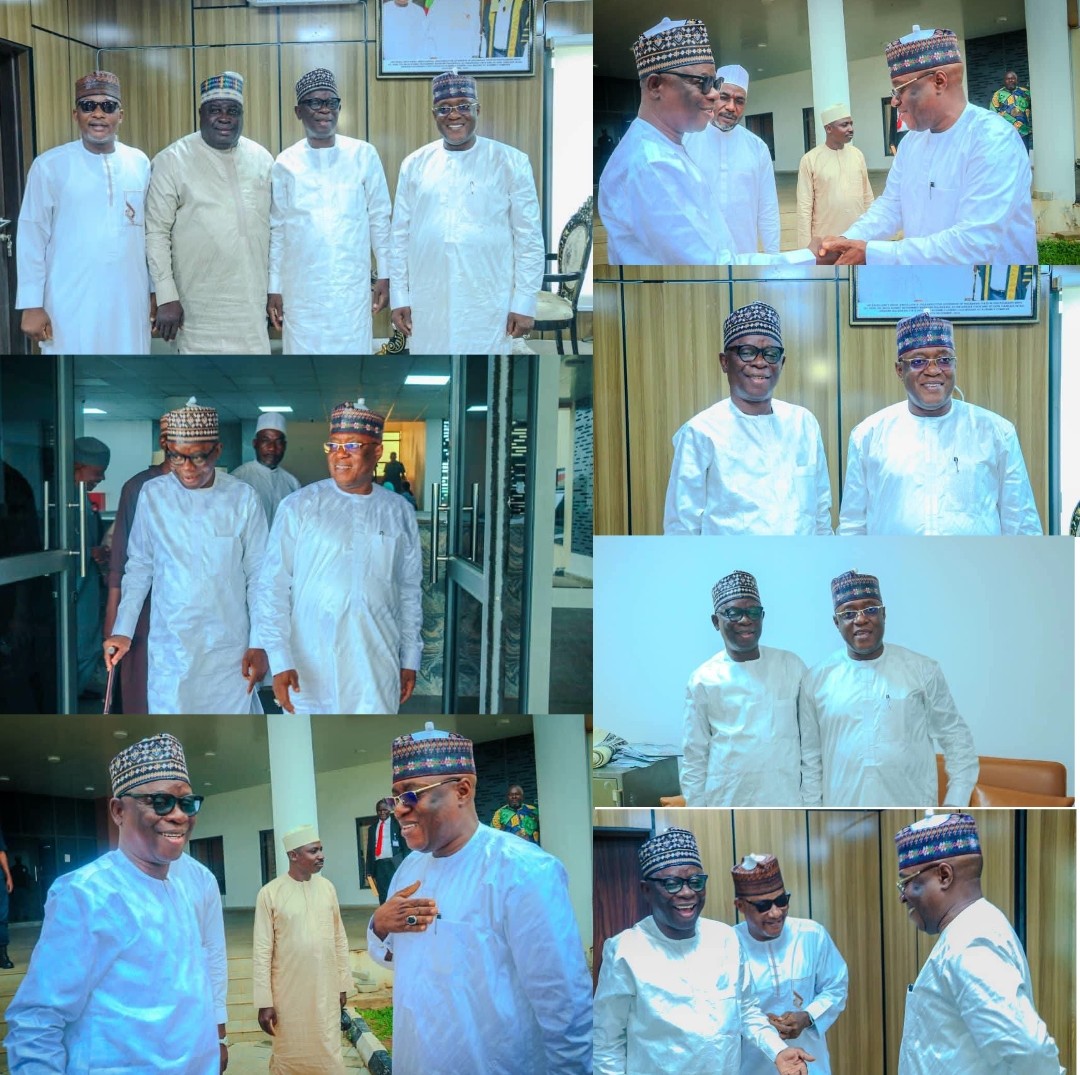 Two former Speakers of the Nasarawa State House of Assembly, Rt. Hon. Ibrahim Balarabe Abdullahi and Rt. Hon. Dr. Musa Ahmed Muhammed