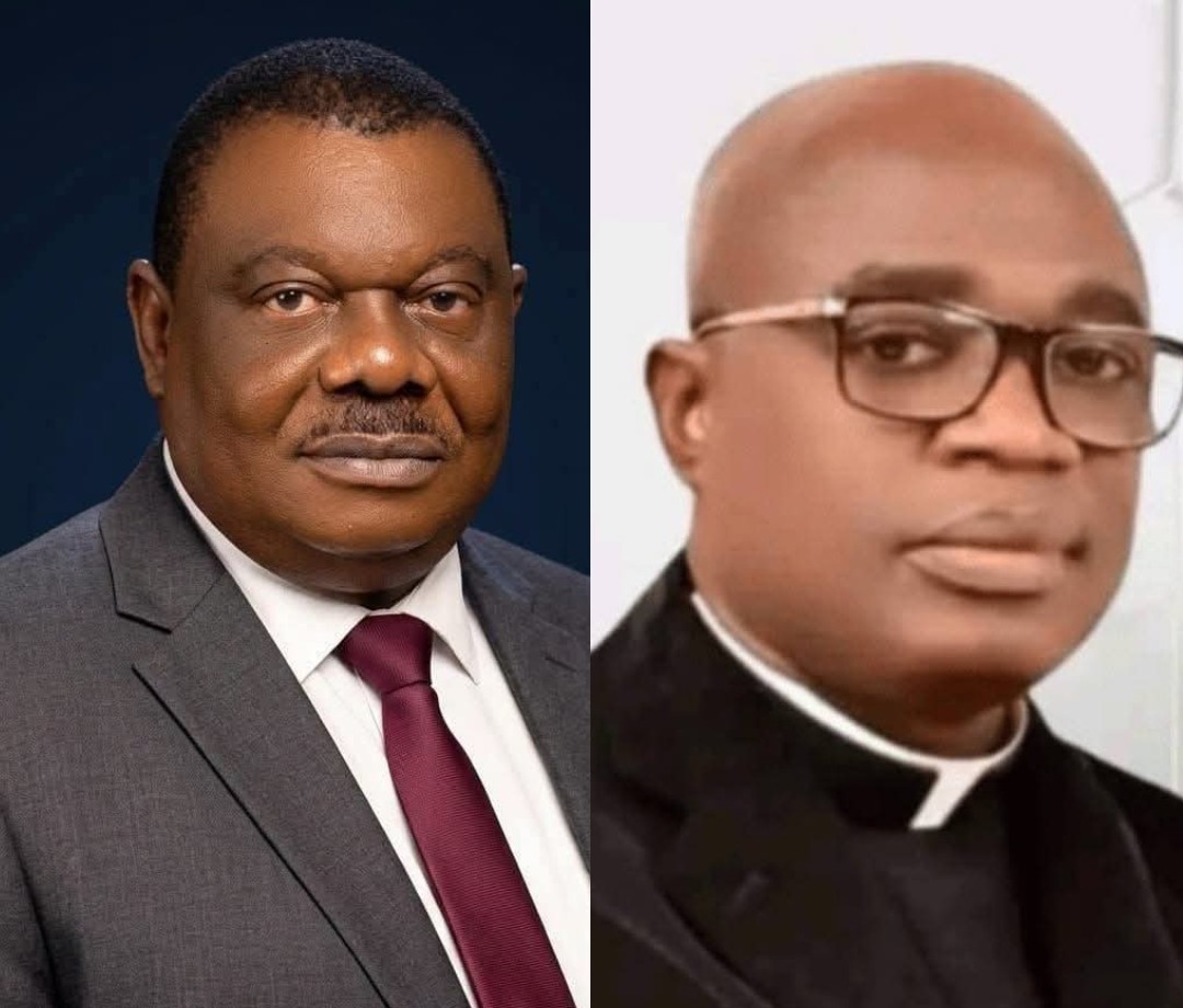 Peoples Democratic Party (PDP) 2027 governorship candidate in Benue State, Chief Michael Kaase Aondoakaa, SAN and Benue State Governor Rev Hyacinth Alia