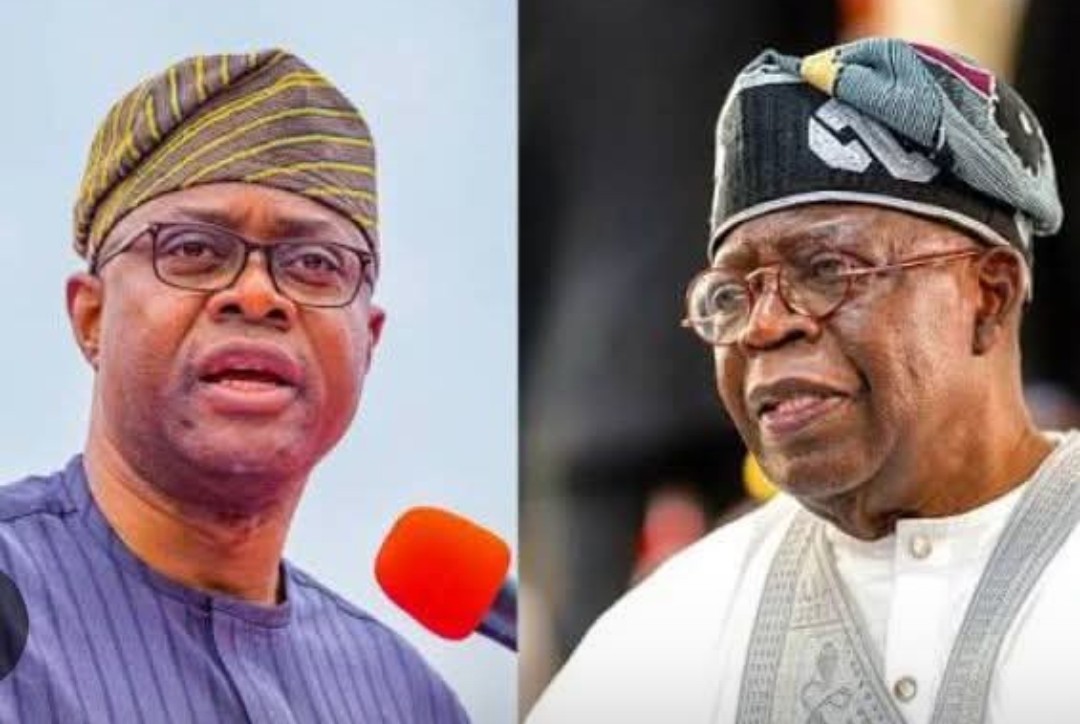 Oyo State Governor Seyi Makinde and President Bola Ahmed Ahmed Tinubu