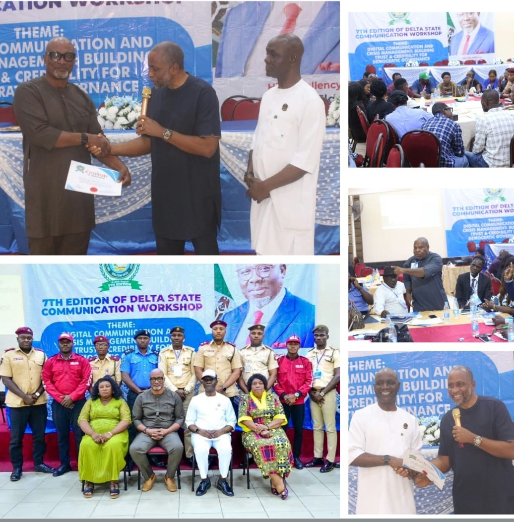 Jackson Ekwugum commends Fred Latimore Oghenesivbe for sustaining the DELCOM strategic communication training for seven years.