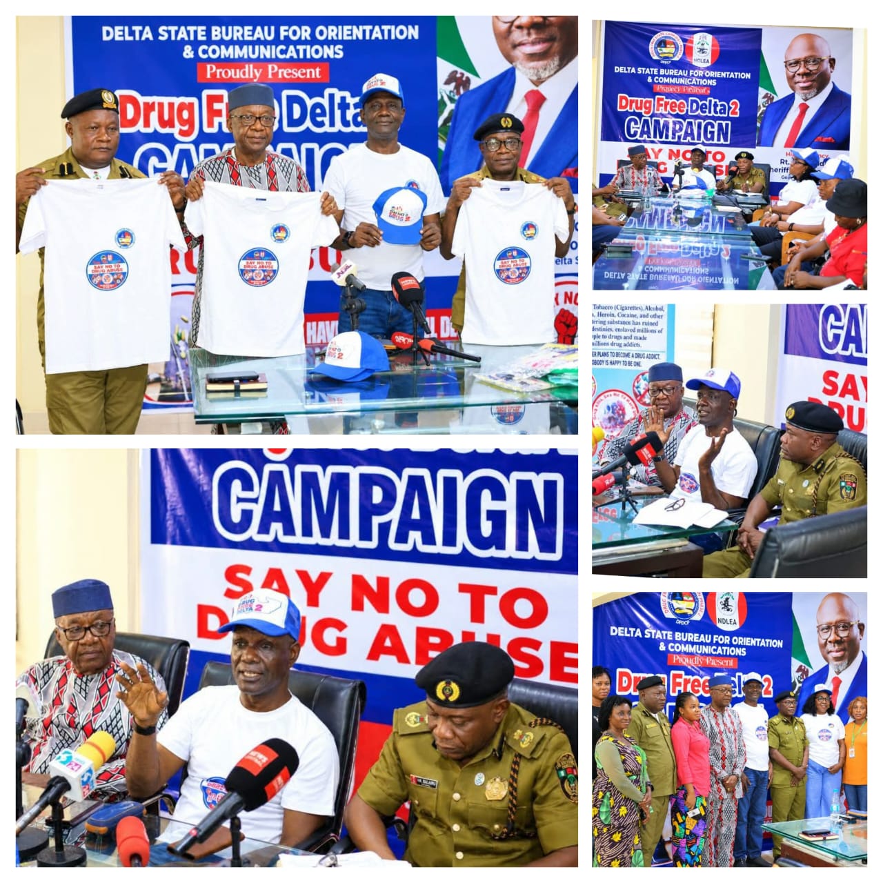 Oborevwori Reaffirms Commitment to Drug-Free Delta as Campaign Targets Schools