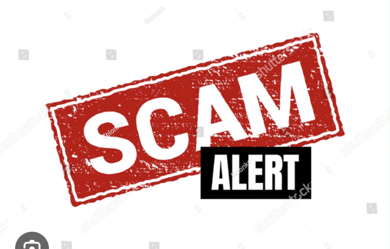 Scam alert