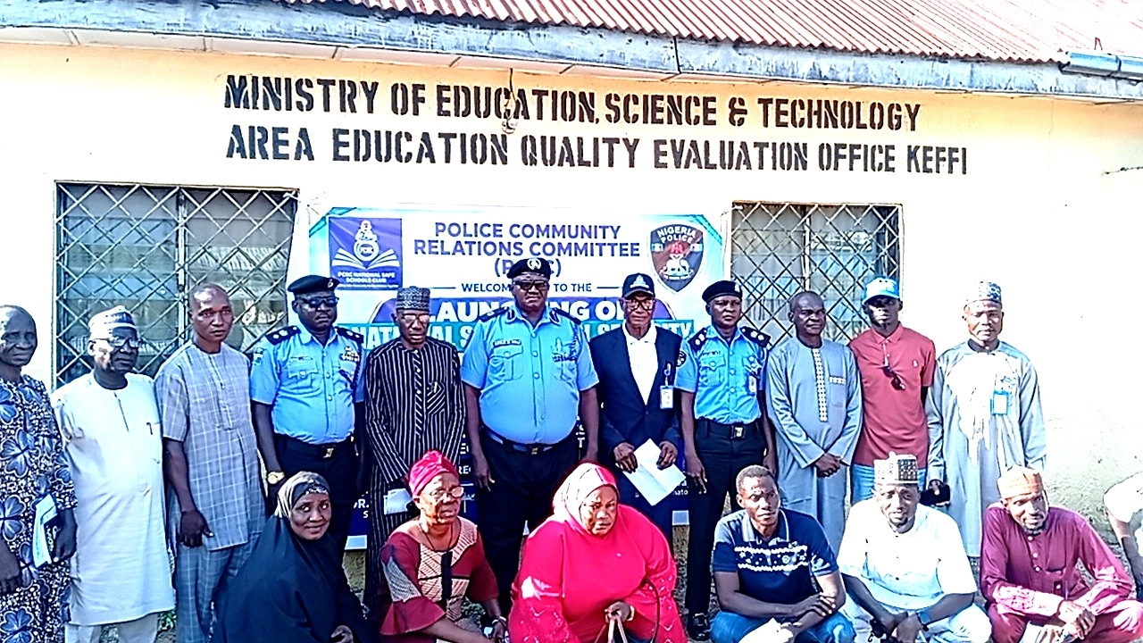 Police and education stakeholders at Safe Schools Project launch in Keffi