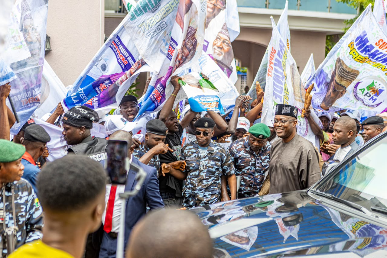 Oyo State Governor and presidential candidate of the Allied Peoples Movement (APM), Seyi Makinde