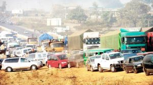 Commuters on Abuja-Lokoja highway