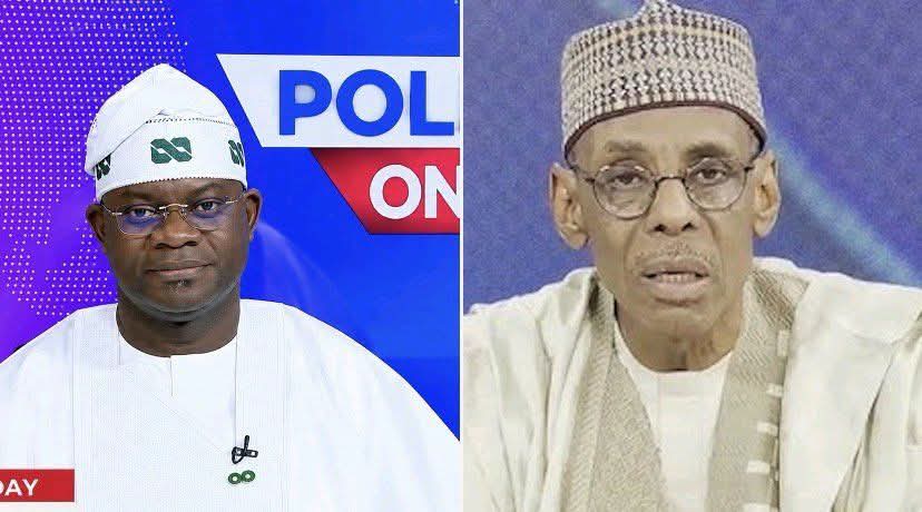 Former Kogi State Governor, Yahaya Bello and Northern Elders Forum (NEF) spokesman, Hakeem Baba Ahmed
