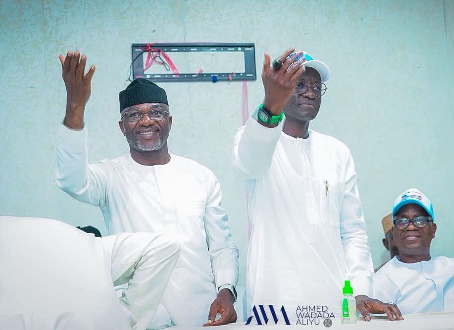 Hon. Daniel Ogah Ogazi and Senator Ahmed Aliyu Wadada