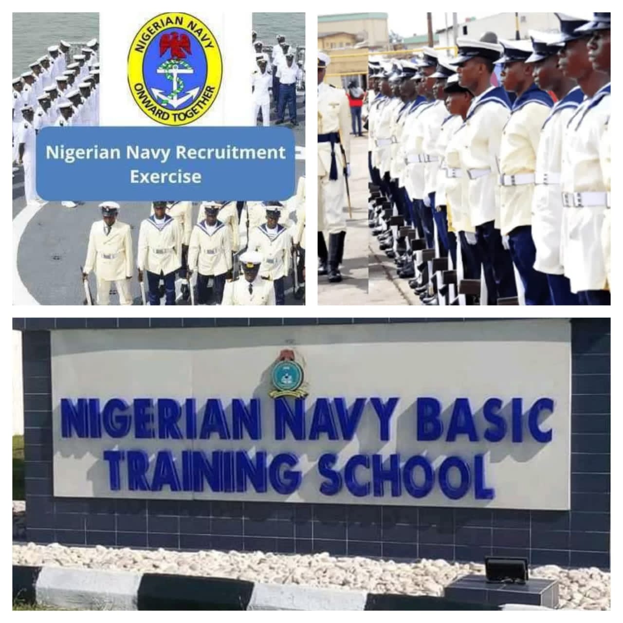 Applications open for Nigerian Navy Basic Training School Batch 39.