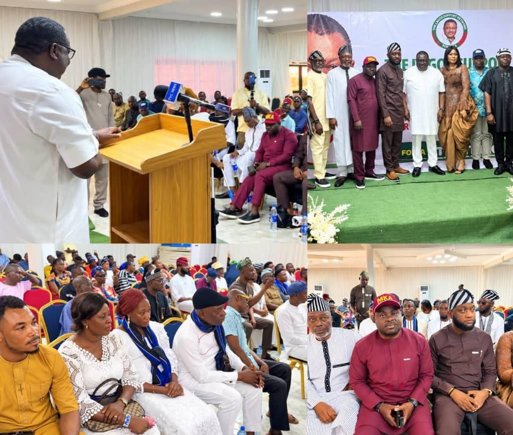 Michael Kaase Aondoakaa at Benue 2027 Lagos political engagement
