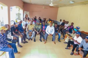 The leader of Zone B in Kogi/Koton-Karfe Local Government Area of Kogi State and Executive Chairman of the Kogi State Civil Service Commission, Barr. Muhammed Tanko Musa, popularly known as Barr MT Osuku in a special meeting with APC supporters