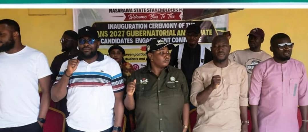 NANS Nasarawa State stakeholders inaugurate the 2027 governorship and Senate engagement committee at New Keffi Hotel.