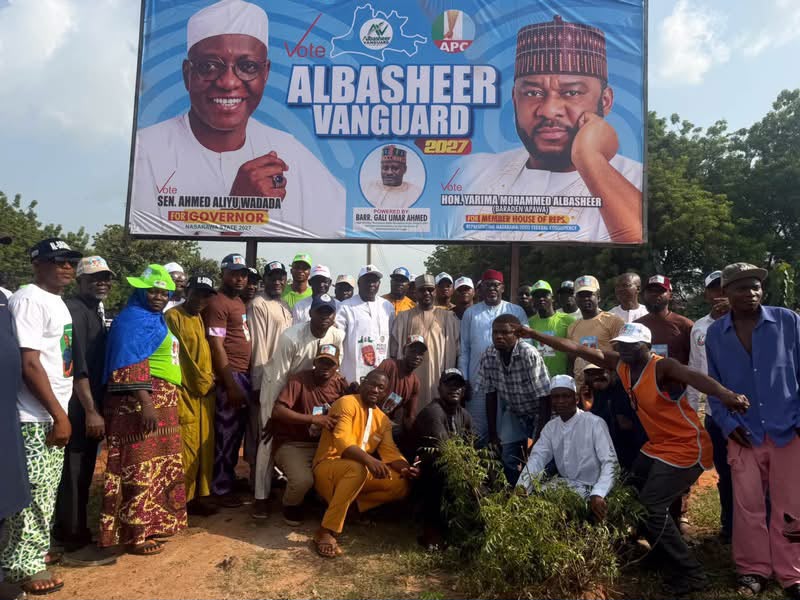 Umar Gali Ahmed explains his support for Yerima Albasheer Mohammed ahead of the 2027 Nasarawa elections.
