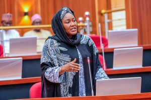 Hon. Hajarat Danyaro Ibrahim, member representing Nasarawa Central Central Constituency 