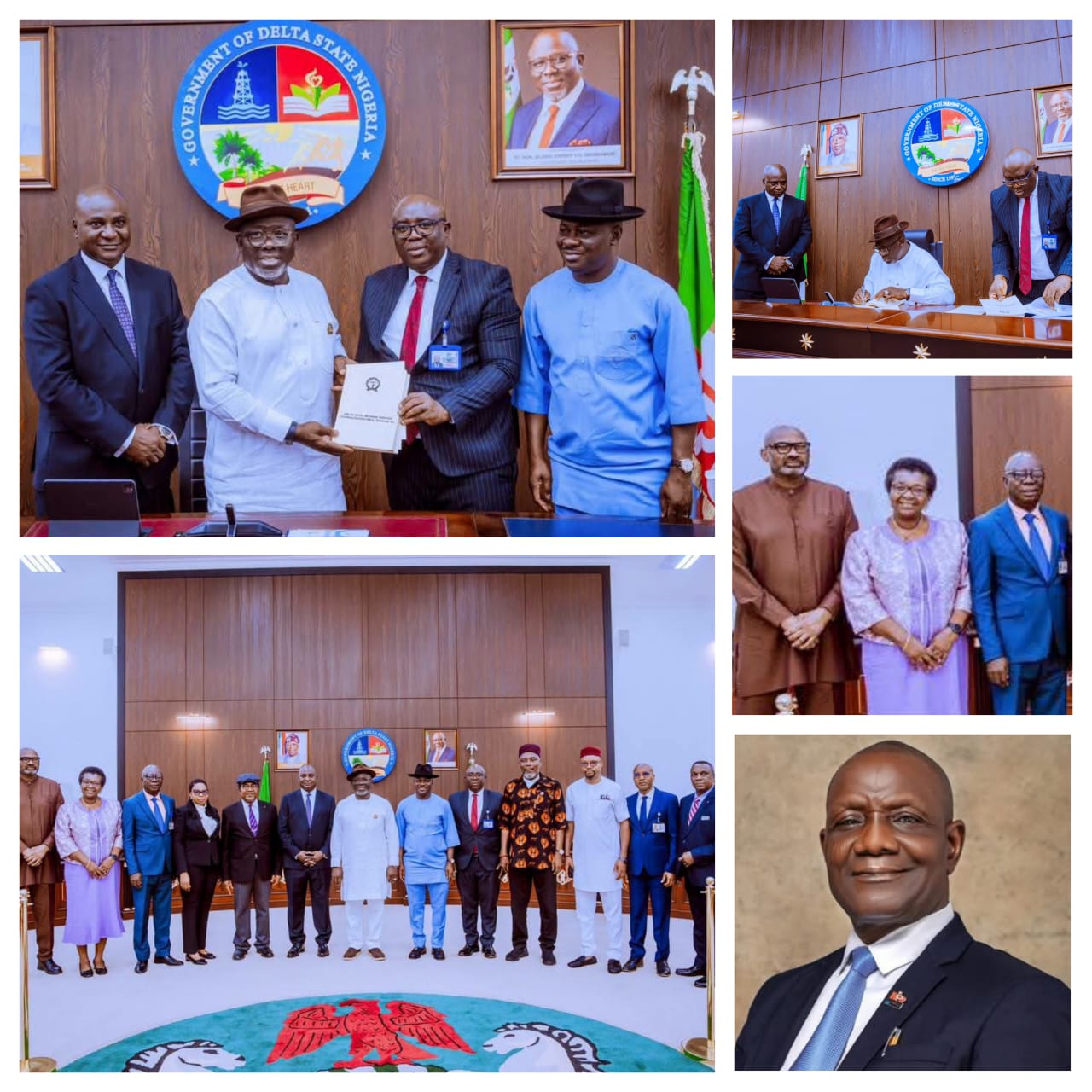 Governor Sheriff Oborevwori’s assent to five laws introduces measures covering workers’ welfare, justice delivery, property protection and revenue administration in Delta State.