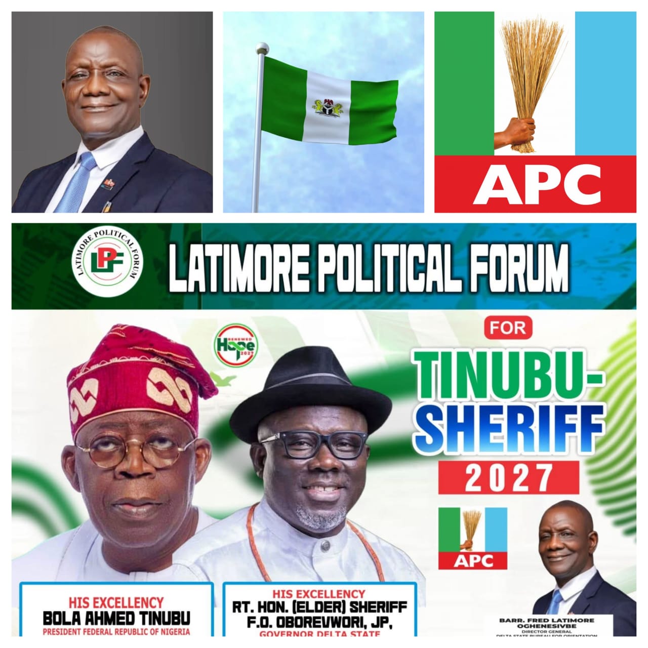 Dr Fred Latimore Oghenesivbe, Director-General of the Delta State Bureau for Orientation and Communications, has announced plans to establish the Latimore Political Forum, with initial activities planned for Kokori and Agbon community.